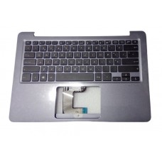 Teclado PT ASUS TOP COVER STAR GREY W/KEYB BLACK NO TP / NO BL 